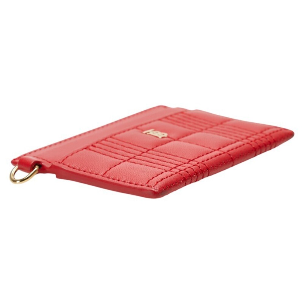 Burberry Wallet Gold Red Monogram Quilted Leather - Picture 5 of 8